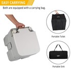 Portable Sink And Toilet Combo 5 Gal Hand Wash 5 3 Gal Flush For Camping Rv Boat