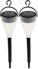  Outdoors Bsl-317 14   Tall 12 Pack Of 2 Plastic Solar Lawn Stake With Hook