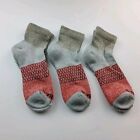 Bombas Tri-block Marled Quarter Socks Lot Of 3 Pairs Size L