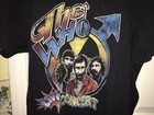 The Who In Concert Us 1975 Tour Shirt Large Modern Reprint Black