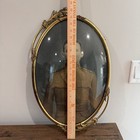 Wwi U s  Army Soldier Portrait Bubble Glass Frame C1917 Antique 23   