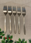 Vtg 5 Grosvenor Oneida Community Silverplate Dinner Forks 1921 No Mono Mcm