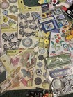 Huge Lot Of A Few Pounds Of Scrapbooking Stickers  Vintage Disney  Bday  Hday   