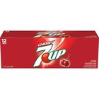 7up Cherry Flavored Soda 12 Fl Oz Cans 12 Pack
