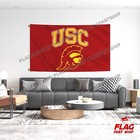 Usc Trojans Logo Flag 3x5 Ft Banner Southern California Ncaa Free Shipping