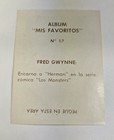 Fred Gwynne Herman Munster The Munsters Vintage Mis Favoritos Spanish Card
