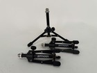 Mini Mic Stand Mini Foldable Desktop Tabletop Tripod Microphone Mic Stand Ammoon