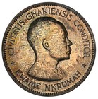 Ghana 10 Shillings 1958 Proof Silver  dr  Kwame Nkrumah  Original Case