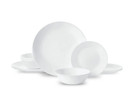 New Corelle- Winter Frost White  Round 12-piece Dinnerware Set  Home Kitchen
