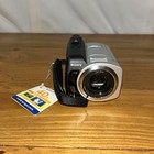 Sony Dcr-sr45 30 Gb Camcorder-new Charger battery  silver For Parts repair