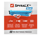   Big Sale   Spyra Lx Blue Manual Water Blaster Pool Games Squirt Gun