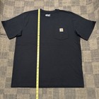 Carhartt Relaxed Fit Black Pocket T-shirt Lot Size Large