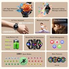 1 26  Tft Smartwatch Women Ladies Fitness Tracker Smart Watches For  Ios Android