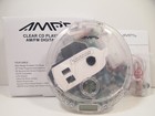 Amp d Clear Portable Walkman Cd Player  Earbuds Am Fm Radio With 20 Track Memory