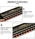 Easttop T008k Key Of C Harmonica Diatonic Blues Harp Harmonica 10 Holes 20 Tones