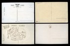 Saint Bernard Dog Art Postcards Head Studies X 4 Antique Vintage