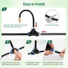 50 Ft Drip Irrigation System Watering Sprinkler Kit For Garden Kids Yard Lawn