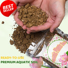 Aquatic Soil For Plants 2 2lbs Clay Aquarium Soil For Ponds Lotus Water Lily