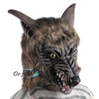Scariest Werewolf Mask Halloween Wolf Head Cosplay Fancy Dress Costumes Men Kids