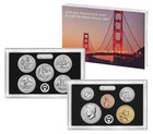 2018-s Silver Reverse Proof Set     Original Box Ogp     10 Coin Coa    trusted   