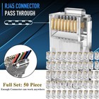 Leatbuy Cat5 Crimper Tool Kit For Rj45 rj11 rj12 cat6 cat5e  Professional Net   