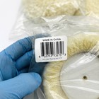 Hi-tech Industries Hb-3175 Mini Buffing Cutting Pad Wool 3 5in Hook And Loop 3pk