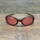 Retro Oakley Eye Jacket Redux Oo9438 Sunglasses Brown Frame Pink Lenses