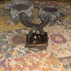 Three Wise Monkeys Candle Statue  see No Evil  Hear No Evil  Speak No Evil  