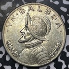 1931 Panama 1 Balboa Lot jm8296 Large Silver  Nice 