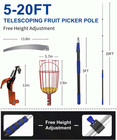 26ft Telescoping Pole Saw Tree Trimmer  Pruner   Fruit Picker Tool