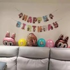 5-pcs Set Happy For Birthday Party Foil Balloons 18-inch Ships Free From Florida