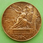 L  k Art Nouveau France Paris 1889 Exposition Universelle Bronze Medal By Bott  e