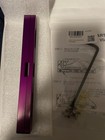Martinez Aluminum Rapid Square Joker Purple Heel With Level And Hardware