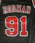 Dennis Rodman Signed Chicago Hardwood Classics Black Xl Jersey -  Beckett Bas 