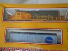 Mehano  Ho Scale Train Set Sante Fe Thunderbolt Express Train Set