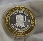 Flamingo slingo Las Vegas   Nv  Casino  10 Gaming Token  999  Silver Strike 