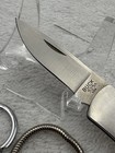Buck 1988 Vintage Gent   Lady Lock Back 525 1 Blade Pocket Knife Made  Usa   32 