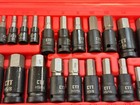 32pc Master Hex Bit Set  sae   Metric  Socket Set Standard Allen 1 4  3 8  1 2 