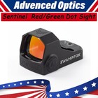 Swampfox Sentinel Green red Dot Sight 1x16mm 3moa Rmsc Micro Reflex Father s Day