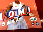 Naomi Osaka Signed  5x7  2019 Western Southern Open Tennis Photo -jsa Auth   