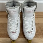 Riedell Ruby Girls White Figure Ice Skates Size 3 Junior