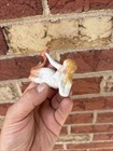 Vtg Mermaid Woman Aquarium Fish Tank Decor Figurine Porcelain Ceramic Old Japan