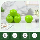 Artificial Apples  Set Of 12 Fake Fruits For Home Decor - Realistic Faux Appl   