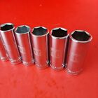 New Craftsman Easy Read 11 Piece 3 8  Drive 6pt Deep Metric Socket Set 9-19mm