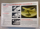 New Guillow s Boeing 747 Superjet Balsa Wood Model Kit  151 Sealed 
