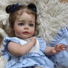 22  Handmade Girl Reborn Baby Dolls Lifelike Full Body Vinyl Newborn Gifts Toy