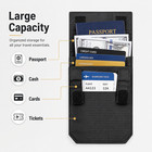 Anti Theft Rfid Travel Money Belt Bag Wallet Credit Card Id Cash Passport