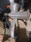 Vintage Working Keystone  100 Hand Crank Meat Grinder With Clamp