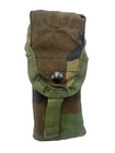 Us Military Woodland Camo Molle Double Mag Pouch Magazine Pouch Sds - Excellent