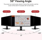 22 Inch 16 10 Computer Privacy Screen Filter For Widescreen Monitor And Laptop